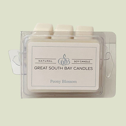 Great South Bay Candles wax melt package on a light background.