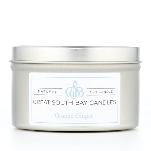 Orange Ginger travel citrus candle