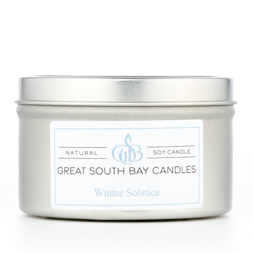 Winter Solstice holiday seasonal soy wax candle