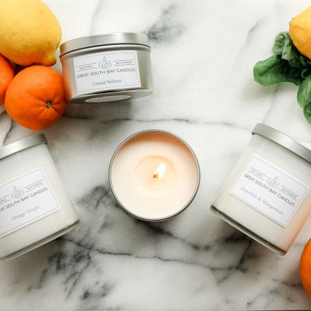 citrus scented candles for sale