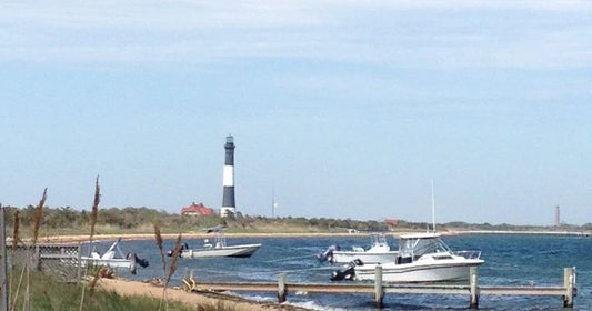 Fire Island Lighthouse photo from Kismet beach.