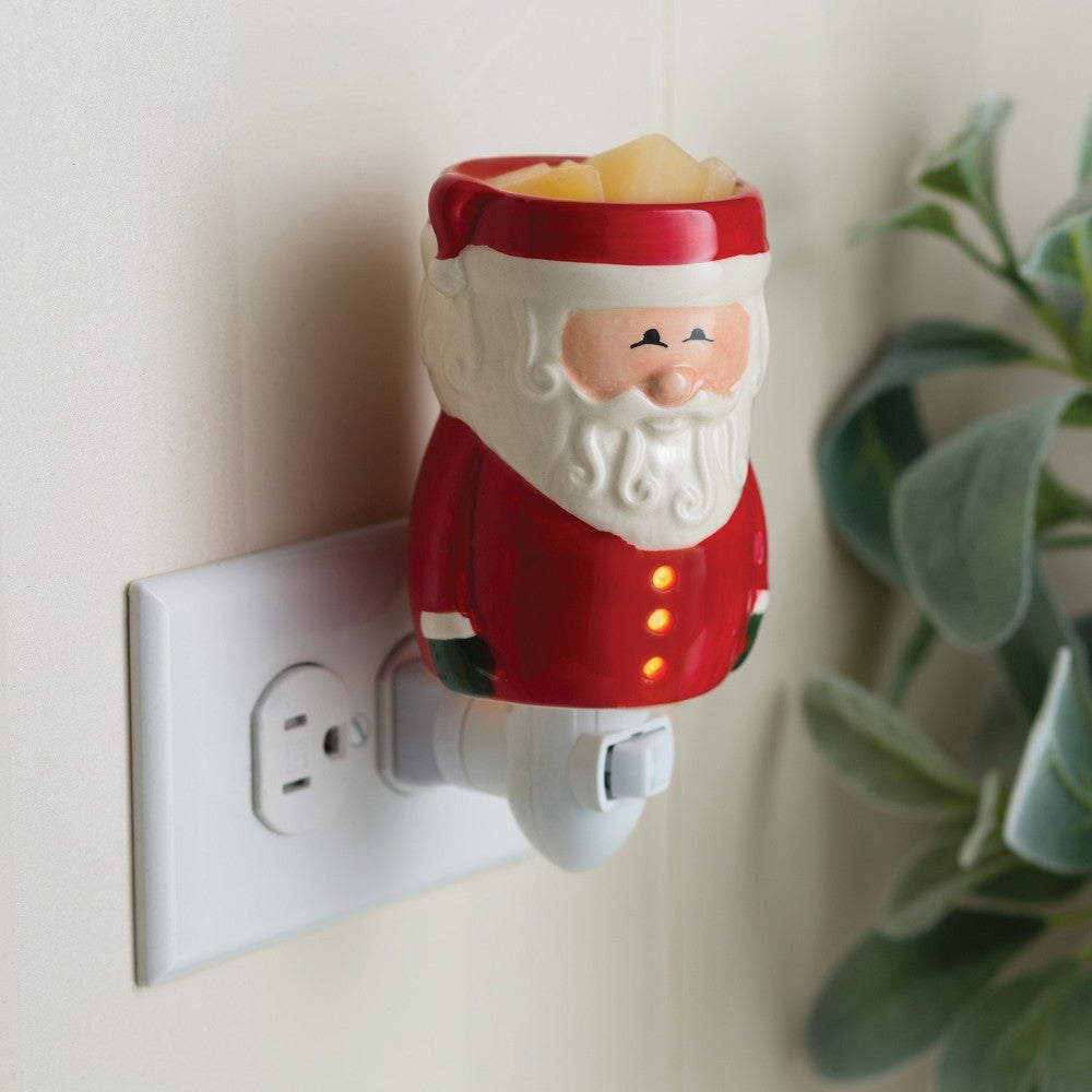 Santa Claus plug in candle wax warmer.