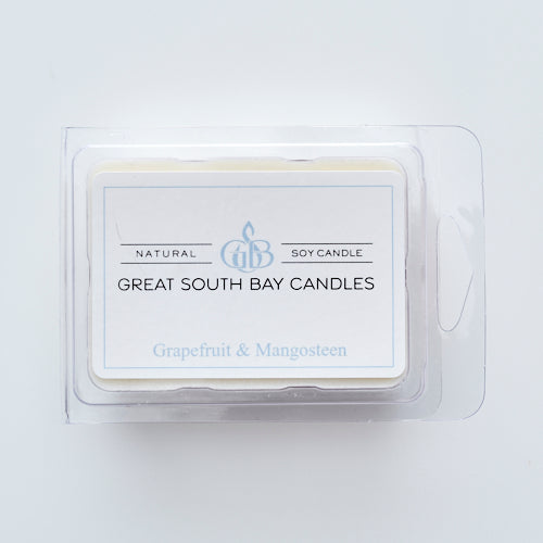 Grapefruit and Mangosteen natural wax melts citrus scented