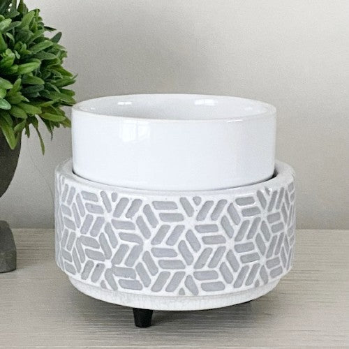 2 in 1 Large Electric Candle & Wax Melt Warmer
