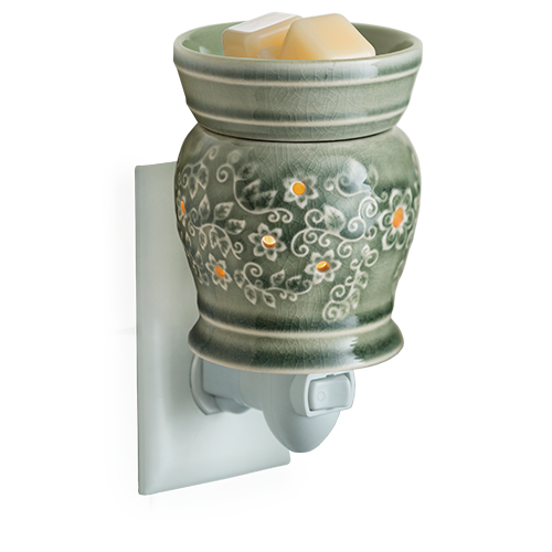 green perennial plug in outlet candle wax warmer 
